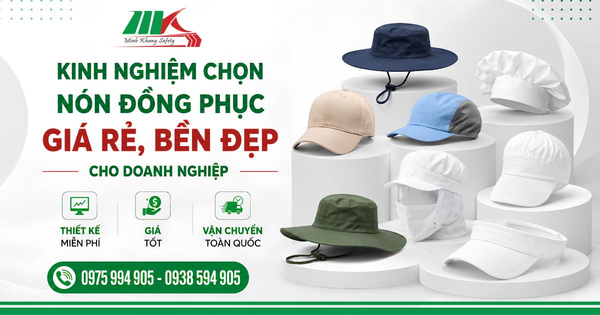 Kinh-nghiem-chon-non-dong-phuc-gia-re--ben-dep-cho-doanh-nghiep
